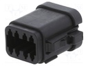 Connector: wire-wire; PX0; plug; female; PIN: 8; IP68; Locking: latch