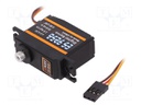 Motor: servo; 4.8÷6VDC; mini; digital; 25g; 34.95x30.1x14.9mm; JR