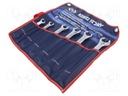 Wrenches set; inch,for brake lines; Pcs: 6