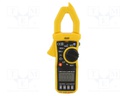 AC/DC digital clamp meter; Øcable: 23mm; LCD (5999); True RMS