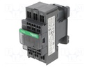 Relay Contactor, TeSys D Series, 3PST-NO, 3P, 9 A at 440 VAC, 5.5 kW at 690 VAC