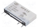 Relay: electromagnetic; SPST-NO; Ucoil: 12VDC; 6A/250VAC; 6A/30VDC