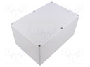 Enclosure: multipurpose; X: 160mm; Y: 240mm; Z: 120mm; polycarbonate