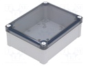 Enclosure: multipurpose; X: 194mm; Y: 241mm; Z: 87mm; Thalassa TBS