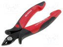 Pliers; side,cutting; Pliers len: 138mm; Cut: without chamfer