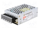 Power supply: switched-mode; modular; 25W; 5VDC; 78x51x28mm; 5A