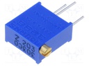 Potentiometer: mounting; multiturn; 20kΩ; 500mW; THT; ±10%; linear