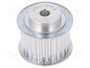 Belt pulley; T5; W: 25mm; whell width: 36mm; Ø: 39mm; aluminium; ZRS