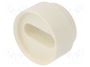 Insert for gland; Mat: elastomer; 22x8mm; Man.series: HSK-FLAKA