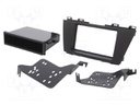 Radio mounting frame; Mazda; 2 DIN; black