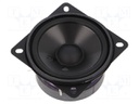 Loudspeaker; 10W; 8Ω; 84.4x84.4x49mm; 75÷18000Hz; Ø: 87mm