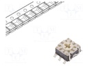 Encoding switch; HEX/BCD; Pos: 10; SMT; Rcont max: 100mΩ; 1250pcs.