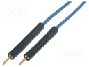 Test acces: connection cable; 2A; 70VDC; blue; 0.22mm2; 33VAC