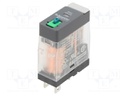 Power Relay, SPDT, 12 VDC, 10 A, Zelio RXG Series, Socket