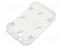 Accessories: holder; 95x60mm; Colour: white; Enclos.mat: ABS