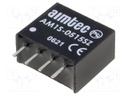 Converter: DC/DC; 1W; Uin: 4.5÷5.5V; 15VDC; Iout: 67mA; SIP4; 1.8g