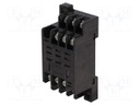 Socket; PIN: 11; Mounting: DIN; Series: LY3