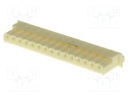 Plug; wire-board; female; SPOX; 2.5mm; PIN: 15; w/o contacts; 250V