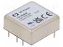 Isolated Board Mount DC/DC Converter, 4:1 Input, ITE, 1 Output, 15 W, 5 V, 3 A