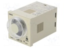 Timer; 0,1s÷10h; DPDT; 240VAC/5A,24VDC/5A; 110÷120VAC; socket