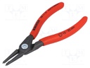 Pliers; internal circlip; Ring: internal; Pliers len: 140mm