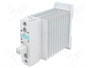 Relay: solid state; Ucntrl: 24VDC; 30A; 48÷460VAC; Variant: 1-phase