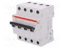 Circuit breaker; 400VAC; Inom: 13A; Poles: 4; DIN; Charact: C; 6kA