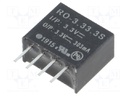 Converter: DC/DC; 1W; Uin: 2.97÷3.63V; Uout: 3.3VDC; Iout: 303mA