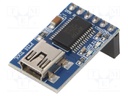 Module: converter; USB-UART; USB B mini