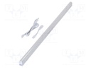 LED lamp; for indoor use; IP20; white; 838x22.8x36mm