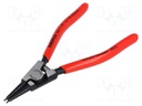 Pliers; internal circlip; Ring: internal; Pliers len: 140mm