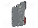 Converter: analog signals; DIN; 0÷10V; Usup: 24VDC; IP20; -25÷60°C