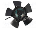Fan: AC; axial; 230VAC; Ø195x73mm; 740m3/h; 65dBA; ball bearing