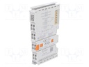 Industrial module: digital input; 24VDC; -25÷60°C; IP20; IN: 4