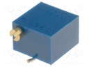 Potentiometer: mounting; horizontal,multiturn; 5kΩ; 250mW; SMD