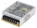 Power supply: switched-mode; modular; 66W; 5VDC; 129x97x38mm; 440g