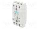 Relay: solid state; 30A; 48÷600VAC; 3-phase; Series: 3RF22