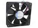 Fan: DC; axial; 119x119x25mm; 140m3/h; 38dBA; ball bearing; 2400rpm