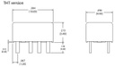 Relay: electromagnetic; DPDT; Ucoil: 24VDC; 0.5A/125VAC; 2A/30VDC