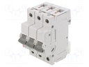 Circuit breaker; 230/400VAC; DIN; Charact: B; 10kA; IP20; 1÷25mm2