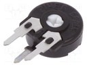 Potentiometer: mounting; single turn,vertical; 1kΩ; 150mW; ±20%