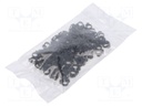 Fixing clamp; ØBundle : 6÷6.8mm; W: 3.8mm; polyamide; black; UL94HB