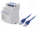 Industrial module: converter; RS485/ETHERNET; -35÷55°C; 100Mbps