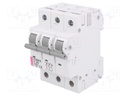 Circuit breaker; 400VAC; Inom: 25A; Poles: 3; DIN; Charact: C; 6kA