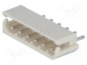 Socket; wire-board; male; SPOX; 2.5mm; PIN: 6; THT; 3A; tinned; 250V