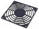 Guard; 80x80mm; Mat: plastic; Mounting: screw