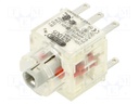 Contact block; -30÷70°C; Illumin: yes; IP00; Contacts: NC x2; 3mm