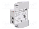 Timer; 0,1s÷100h; SPDT; 24VDC/5A,250VAC/5A; 24÷240VAC; 24VDC; DIN