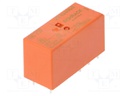 Relay: electromagnetic; DPDT; Ucoil: 9VDC; 8A/250VAC; 8A/30VDC; 8A