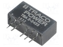 Converter: DC/DC; 2W; Uin: 21.6÷26.4V; Uout: 15VDC; Uout2: -15VDC